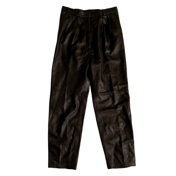 Vintage Leather Pants - Picture 1 of 5